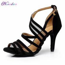 Woman Ballroom/Tango/Latin Dance Shoes Black Red High Heel Salsa Dancing Shoes For Girls Ladies Female 6 cm/7.5 cm/8.5 cm 2024 - buy cheap