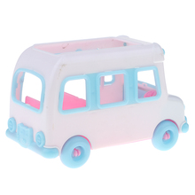 Mini carro elétrico em miniatura para bonecas, acessório em miniatura para a pequena irmã da boneca de brinquedo 2024 - compre barato