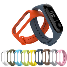 Correa de silicona para Xiaomi Mi Band 3, repuesto de Metal para pulsera inteligente Mi Band 3 2024 - compra barato