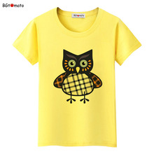 bgtomato Hand art Colorful birds t shirt women's New arrival Fashion trend tops Good quality brand casual tee shirts 2024 - buy cheap