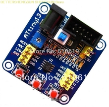 Tablero ATtiny13, tablero de aprendizaje tiny13, tablero AVR y sistema mínimo de números de referencia 2024 - compra barato