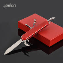 Jeslon Swiss Folding Knife Multifunctional Tool Set Hunting Outdoor Survival Knives Portable Pocket Army Camping Folding Knives 2024 - buy cheap