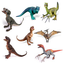 Фигурки героев Юрского периода, Плотоядный дракон, динозавр, игрушки, пластик 8 см, куклы, Коллекционная модель животного, игрушка для интерьера, подарок F3 2024 - купить недорого
