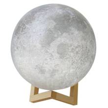 3D USB LED волшебная луна ночник лунный свет настольная луна лампа домашний декор 10 см 2024 - купить недорого