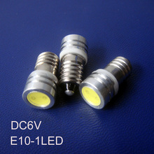 High quality 6V led E10 bulb,6.3v 0.5w E10 led lamp,E10 led Instrument Lights free shipping 10pcs/lot 2024 - buy cheap