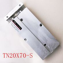 Cilindro de aire de doble varilla TN20X70-S, con diámetro de 20mm, 70mm, TDA20 * 70-S 2024 - compra barato