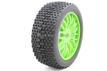 New Design Pre Glued 4pcs 1/8 Buggy Tires(Stair) Off-Road Tyre Wheel Rim (Dark Green)fits for 1/8 Buggy 1/8Tire 2024 - buy cheap
