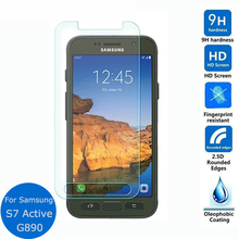 Защитное стекло 9H для Samsung Galaxy S7 Active, закаленное, взрывозащищенное 2024 - купить недорого