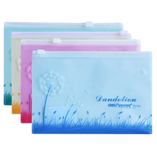 10pcs/lot Dandelion file folder A4 Candy color document bag classified storage stationery file holder Office School file bag 2024 - buy cheap