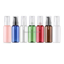 50ml Round Shoulder Powder Pump Emulsion Bottle Plastic Empty Sample Cosmetic Bottle F907 2024 - buy cheap