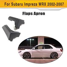 Черная Автомобильная юбка из ПУ для Subaru Impreza WRX 2002-2007, 2 шт. 2024 - купить недорого