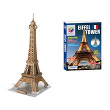 47cm 3D Puzzles Eiffel Tower Builing Mode Toys Brain Teaser Learning Educational Games Children Jigsaw Toys for Christmas Gift 2024 - buy cheap