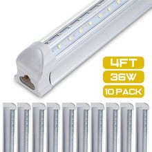 10PCS LED Tube T8 Light Lamp 36W 100LM/W Integrated Wall Tube 120CM 4ft 300mm T8 Led Lights SMD 2835 Lighting Cold White 85-265V 2024 - buy cheap