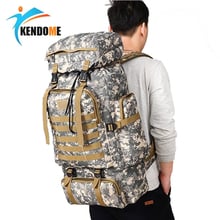 Fashion 80L Tactical Bag Military Backpack Army Rucksack Travel Backpacks Molle Bags Hiking Camping Outdoor Mochila militar 2024 - buy cheap