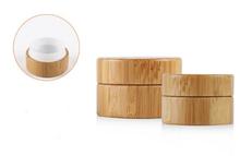 Бамбуковый контейнер, пластиковая деревянная баночка для крема, баночки для крема, косметическая упаковка, пустые баночки для косметики, 12 шт./Лот, 10 г 2024 - купить недорого