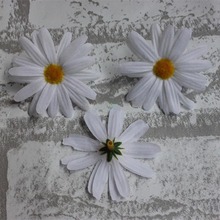 100PCS,4.5CM,6CM Fake Chrysanthemum Flower Heads Artificial Silk White Daisy,Photography Props Wedding Decorations,Home Decor 2024 - buy cheap