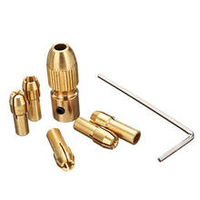 Micro Twist Drill Chuck Set 7pcs/Set Electric Drill Bit Collet a cartridge for a drill drills para metal 2024 - buy cheap