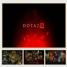 DOTA 2 Retro Poster Vintage poster Wall Decor For Home Dormitory apartment  Interior Bar Cafe Decorative Painting 2024 - buy cheap