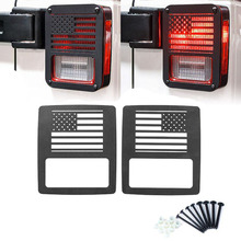 Tail Lights Guard Exterior Grille Tail Light Rear Lamp Cover Guards  For Jeep All New Wrangler JL 2018  Taillight Protector 2024 - buy cheap