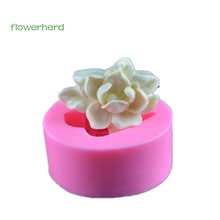 Molde de silicona para jabón 3D, flor Michelia Figo, barra de jabón, flores para manualidades, Fondant, forma de jabón hecho a mano 2024 - compra barato