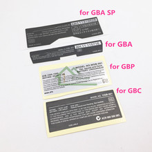 Adesivos de substituição para gameboy advance/sp/cor, para gba/gba sp/gbc, 500 peças 2024 - compre barato