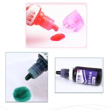 10ml 15 cor cola epoxy uv resina colorante jóias líquido pigmento banho bomba sabão corante 2024 - compre barato