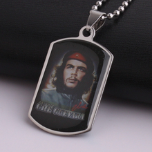 Guevara-esboço preto e quadrado em aço inoxidável 316l, colares com pingentes, correntes para homens e mulheres, atacado 2024 - compre barato