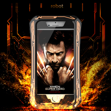 R-JUST X-Men стальной металлический водостойкий пылезащитный противоударный Закаленное стекло-Броня чехол для iPhone 7 7 Plus 2024 - купить недорого