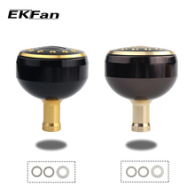 EKFan 1pc diameter 32mm/35mm/38mm Alloy Aluminum Fishing Handle Knob For Bait Casting Spinning Reel Handle parts 2024 - buy cheap