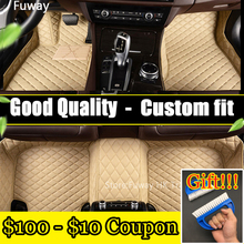 Custom car floor mats for Honda All Models CRV XRV Odyssey Jazz City crosstour S1 CRIDER VEZEL Accord auto foot mats ACCESSORIES 2024 - buy cheap