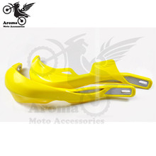 Guardamanos para motocicleta, Piezas de motocicleta universales amarillas para kawasaki, empuñadura para motocicleta, accesorios para motocicleta, motocross, ATV, carcasa 2024 - compra barato