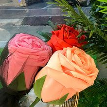 Large Foam Rose Artificial Rose Bouquet Large Rose Flower Head Party Wedding Valentine's Day for Women's Day Marriage Lover Gift 2024 - buy cheap
