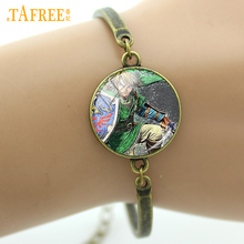 TAFREE Fantasy game Bracelets Anime Game bracelet Otaku Antique Bronze Plated Vintage Accessories New style jewelry A343 2024 - buy cheap