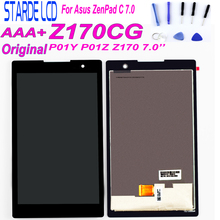 Starde-pantalla LCD de 7 pulgadas para Asus, montaje de digitalizador con pantalla táctil, matriz Z170CG, para ZenPad C 7,0, Z170, Z170CG, P01Y, P01Z 2024 - compra barato
