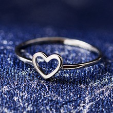 New Cute Little Heart-shaped Love Small Rings Popular Party Rings Best Gift For Girls 2024 - buy cheap