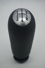 Pomo de palanca de marchas para coche Renault Clio Kangoo, mango automático de 5 velocidades, palanca de palo de bola, color negro, buen envío, nuevo 2024 - compra barato