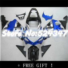 Kit de carenado azul/plateado para GSX-R1000, carenados para GSXR1000 Suzuki GSX R1000 GSXR 1000 K2 K1 00 01 02 2000 2001 2002 2024 - compra barato