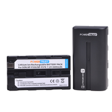 PowerTrust 2600mAh NP-F550 NP F550 NP-F330 NP-F530 NP-F570 Rechargeable Battery for Sony 6K Pro CCD-SC55 CCD-TRV81 MVC-FD81 2024 - buy cheap