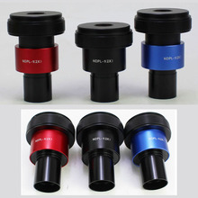 Регулируемый 3 цвета интерфейс для цифрового микроскопа, адаптер для объектива камеры Canon 2x, для микроскопа, монтажный размер 23,2 мм 30 мм 2024 - купить недорого