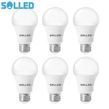 SOLLED 6 Packed A19 LED Light Bulb E26 2711W 60 Watt Incandescent Bulb Equivalent 5000K Daylight White 1000LM LED Lamp 240 Flood 2024 - buy cheap