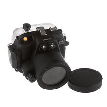 Meikon 40M водонепроницаемый чехол для подводной камеры чехол для Canon 550D T2i 2024 - купить недорого