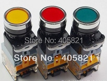 Momentary Push button switch 22mm 1NO+1NC with lamp spring return switch start pushbutton control switch 2024 - buy cheap