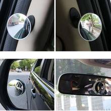 HD 360 Degree Wide Angle Adjustable Car Rear View Convex Mirror Auto Rearview Mirror Vehicle Blind Spot Rimless Mirrors 2024 - buy cheap