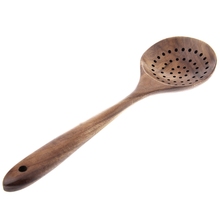 Long Handled Strainer Spoon Wooden Skimmer Utensils Cooking Tools Dropshipping 2024 - buy cheap