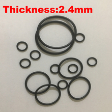 300pcs 17x2.4 17*2.4 18x2.4 18*2.4 19x2.4 19*2.4 OD*Thickness Black NBR Nitrile Chemigum Rubber O-Ring Oil Seal O Ring Gasket 2024 - buy cheap