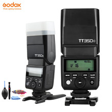 Godox-Flash TT350C DC flitser GN36 2,4G TTL Flash Speedlite + disparador de X1T-C para cámara Canon 500d 450d 7d 5d Mark III, etc. 2024 - compra barato