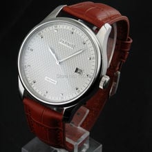 43mm Parnis White dial Stainless steel case ST2551 Automatic Date Day men Watch 1912 2024 - buy cheap