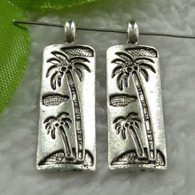 160 pieces antique silver tree charms 31x10mm #946 2024 - buy cheap