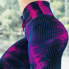 Breathable Leggings print sports hips slim pants women with color grid prints2020 Hot explosions fashion Fitness pant 2024 - buy cheap