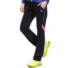 Новые женские спортивные штаны, длинные штаны, женские прямые тренировочные штаны с эластичной резинкой на талии, 28041 2024 - купить недорого